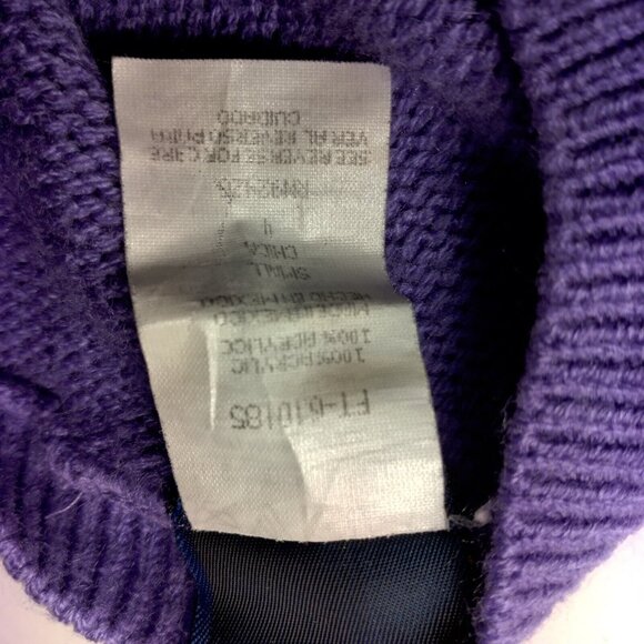 Mickey For Kids Sweater Girls S 4 Purple Pullover Mickey Mouse Vintage Flower - Picture 9 of 16